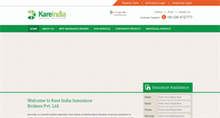 Desktop Screenshot of kareindia.com